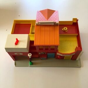 Vintage little people town